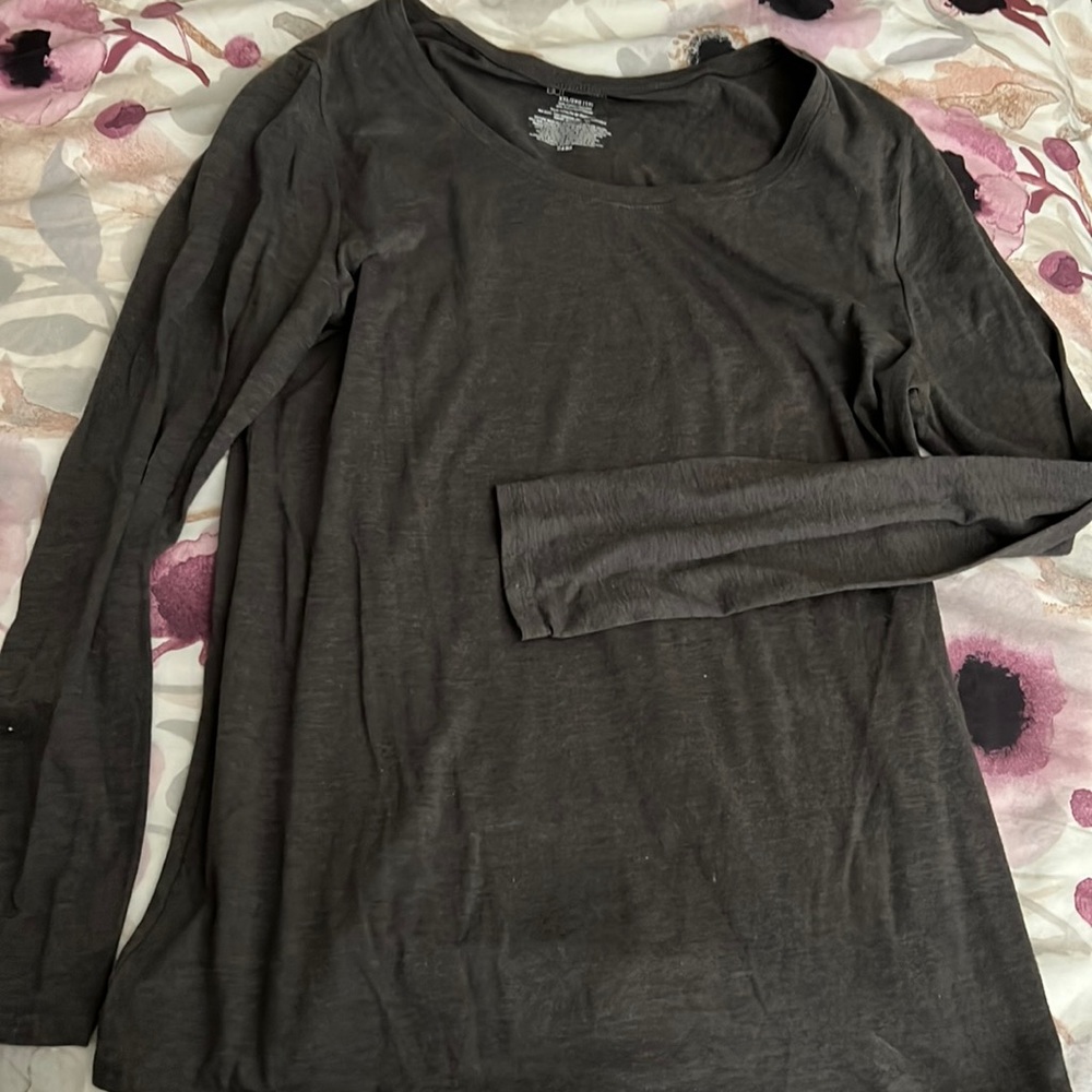 NoBo dark grey long sleeve tee